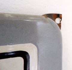 Vintage Enamel Rossi Advertising Sign