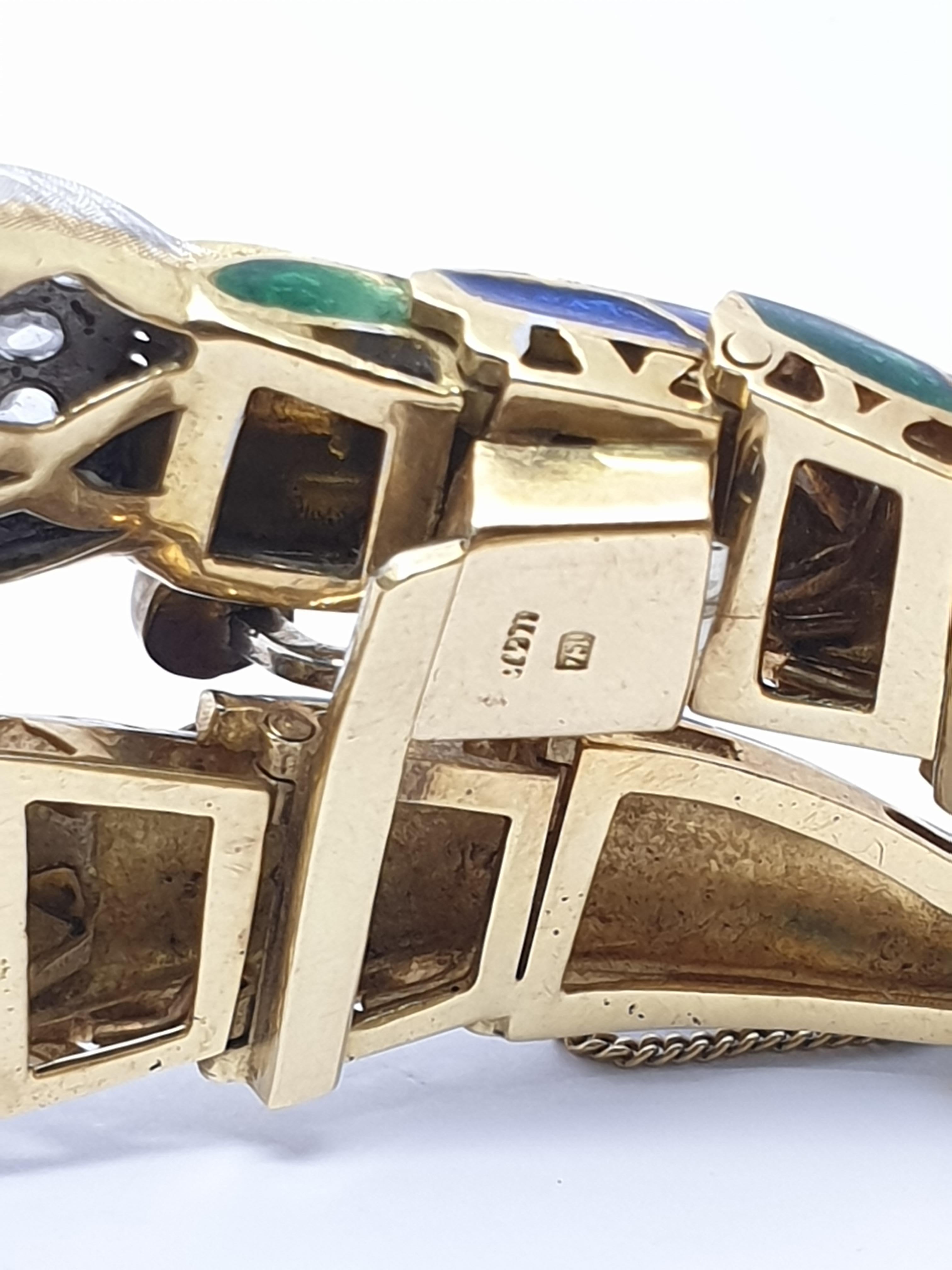 gucci snake bracelet gold