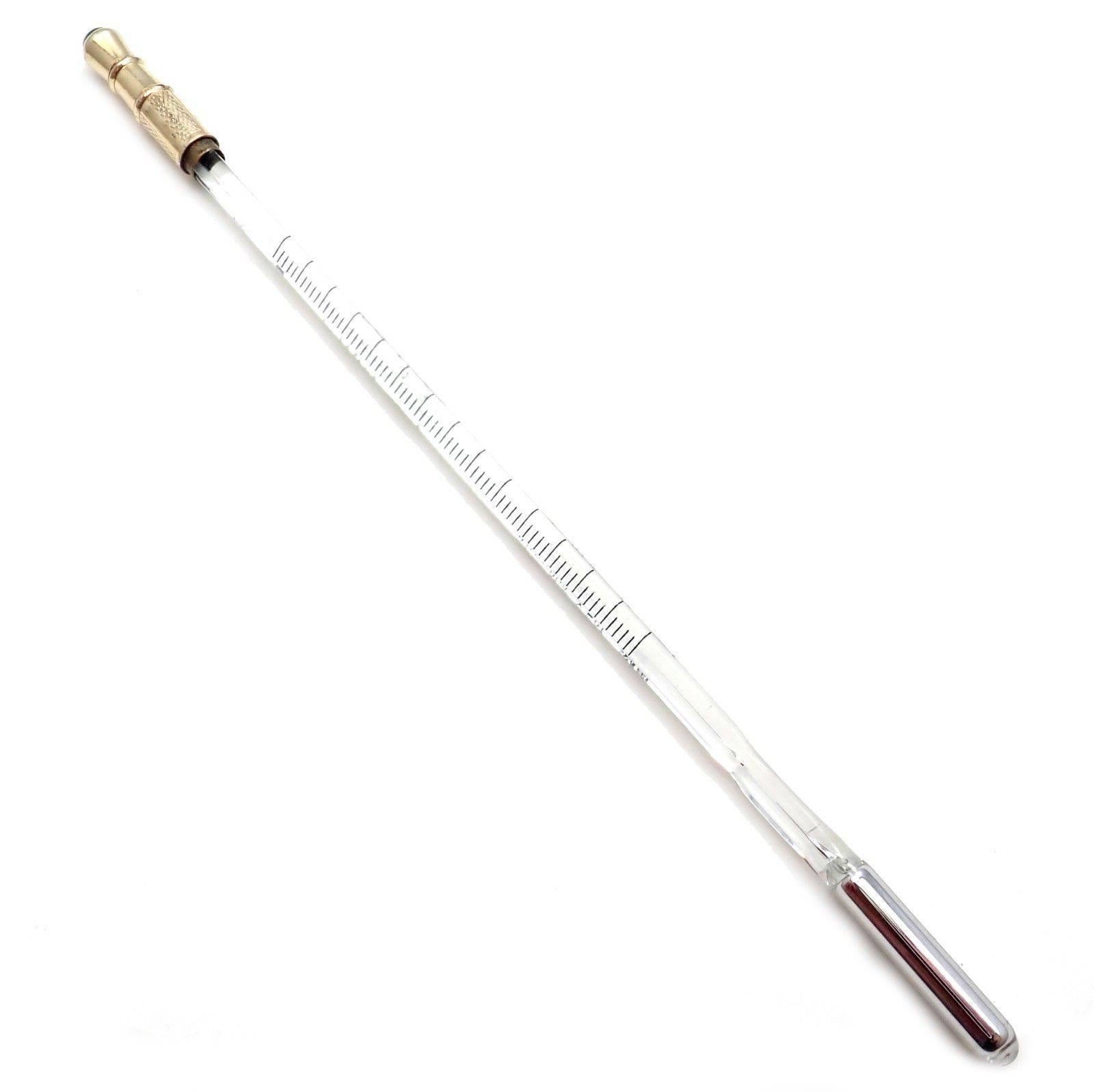 Vintage Enamel Solid Yellow Gold Doctors Partner Pen Pencil Thermometer Kit Set 2