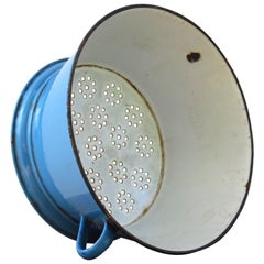 Vintage Enamel Strainer