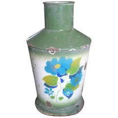 Used Enamel Water Can, 1950s