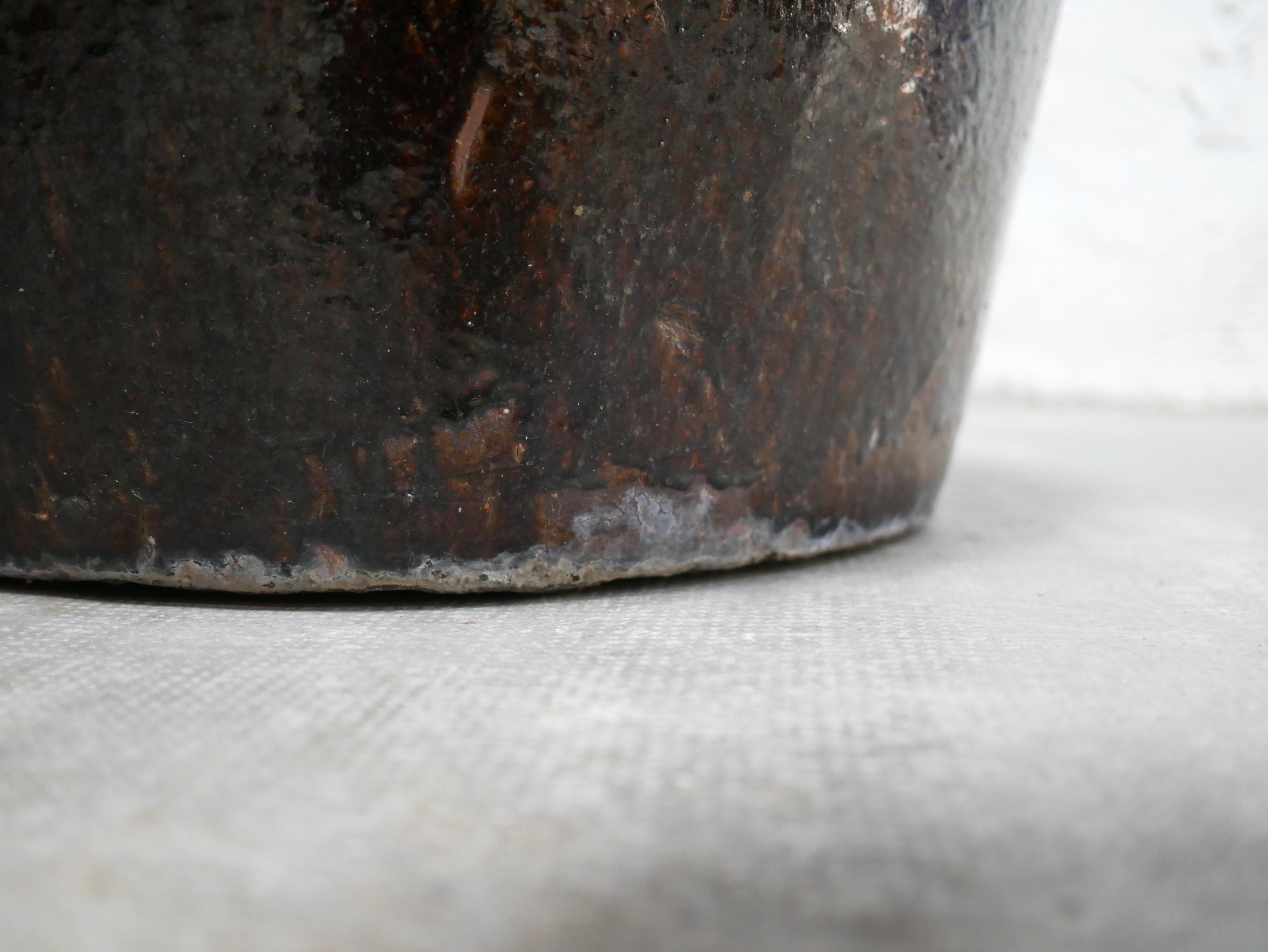 Vaso in gres smaltato vintage in vendita 1