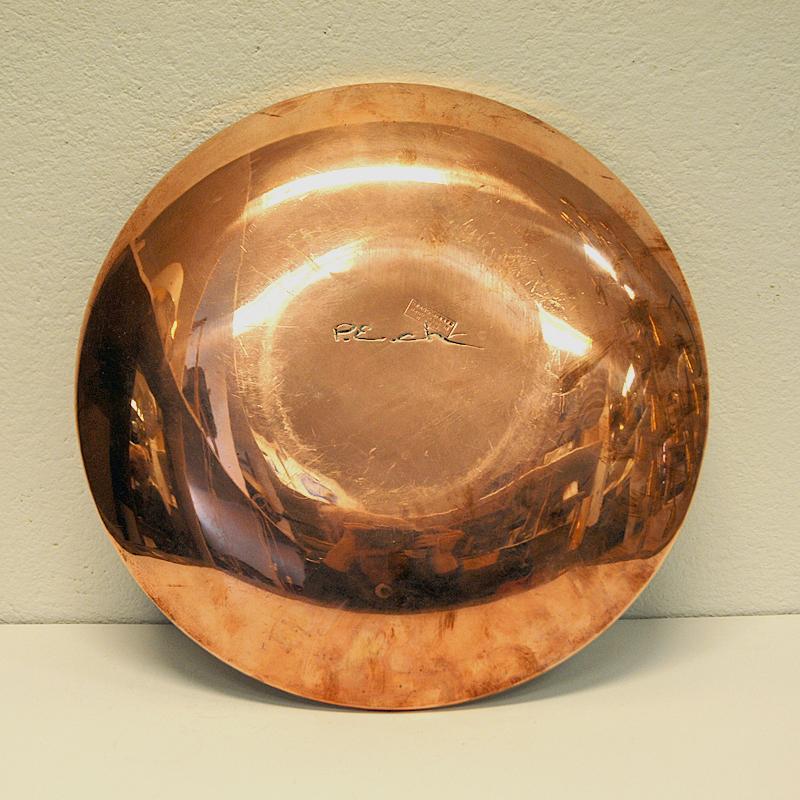 Mid-20th Century Vintage Enamelled Copper Dish by Drangsgaard, Norway, 1960s