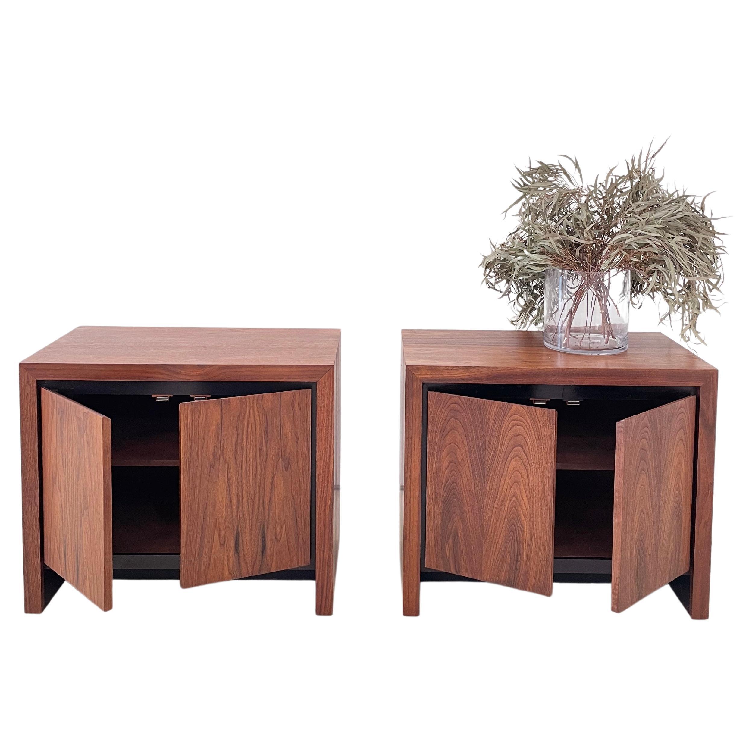 Vintage End Tables by Merton Gershun for Dillingham, Set of 2