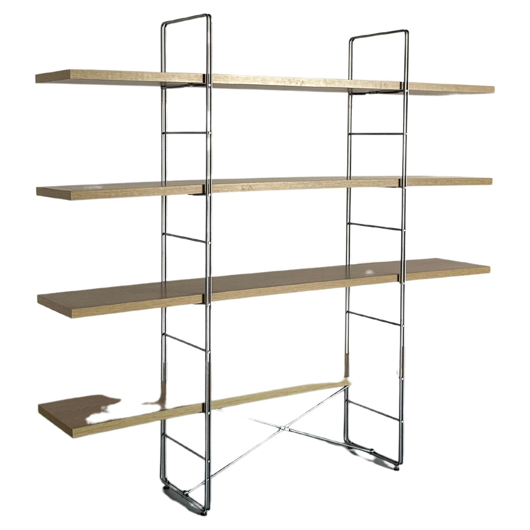 The famous Ikea shelf designed by Niels Gammelgaard in the 1980s, first introduced as the 'Moment' shelf, and later changing its name to 'Enetri' and 'Guide'.

One of the most searched for vintage Ikea designs, this particular piece was produced in