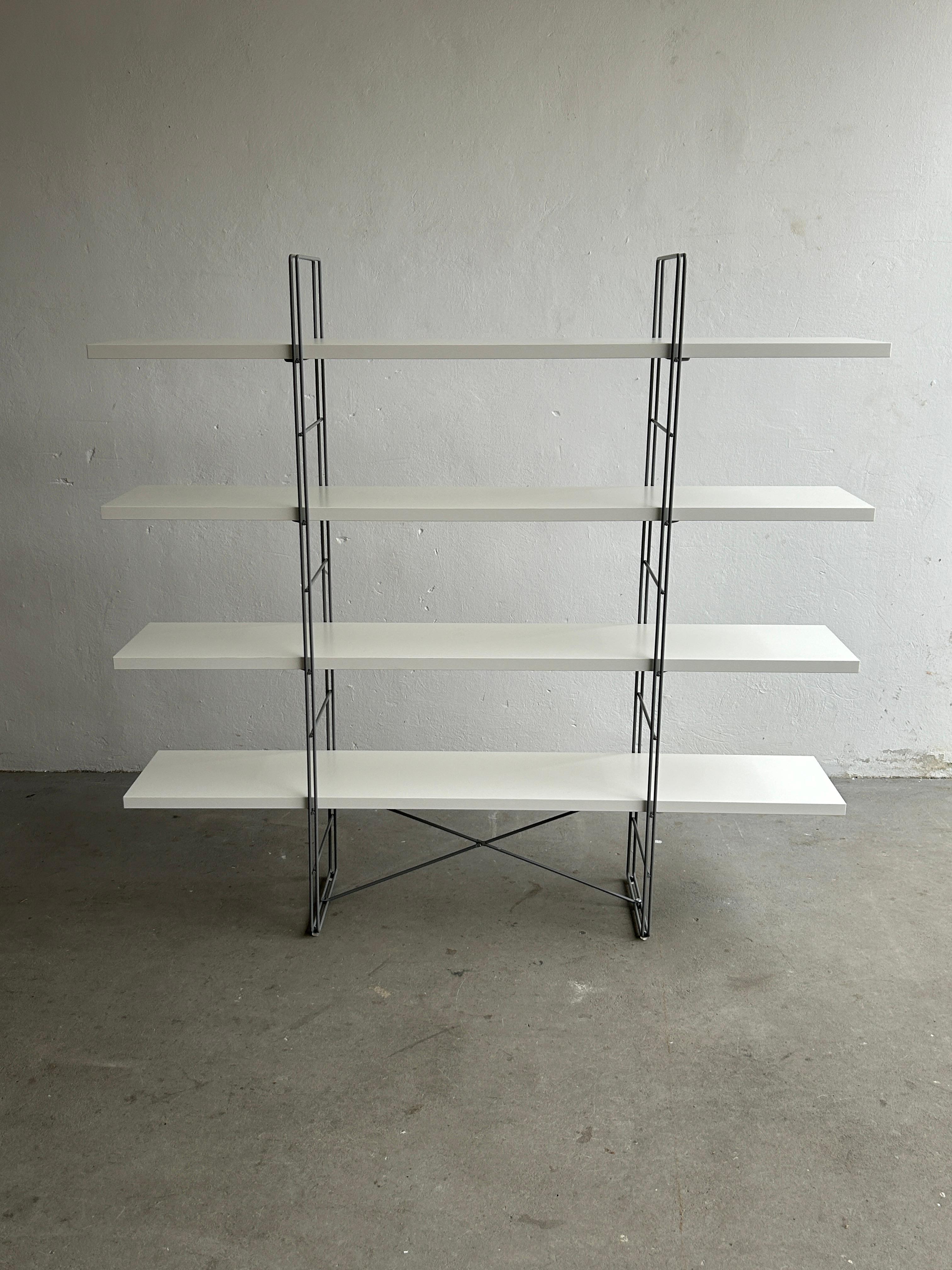 Mid-Century Modern Vintage 'Enetri' String Shelf by Niels Gammelgaard for Ikea, 1990s Design