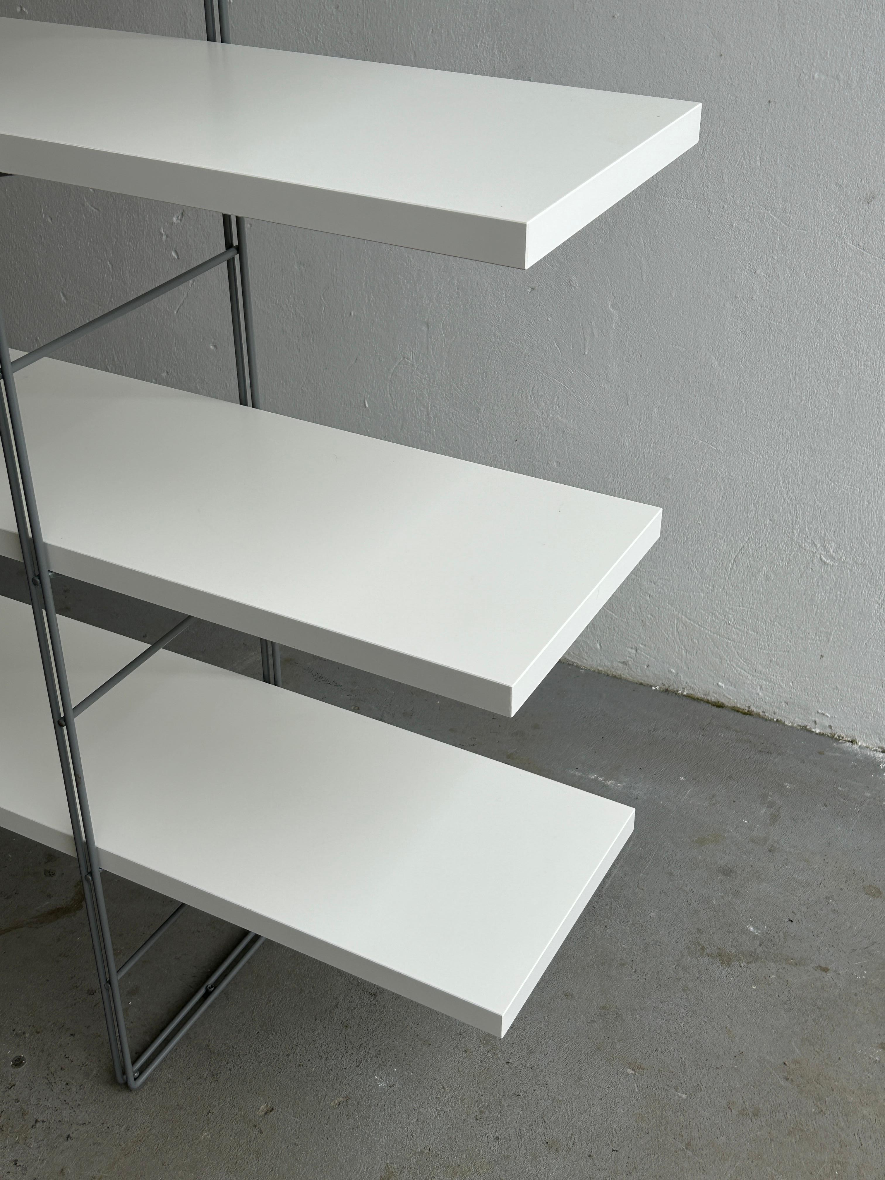 Swedish Vintage 'Enetri' String Shelf by Niels Gammelgaard for Ikea, 1990s Design