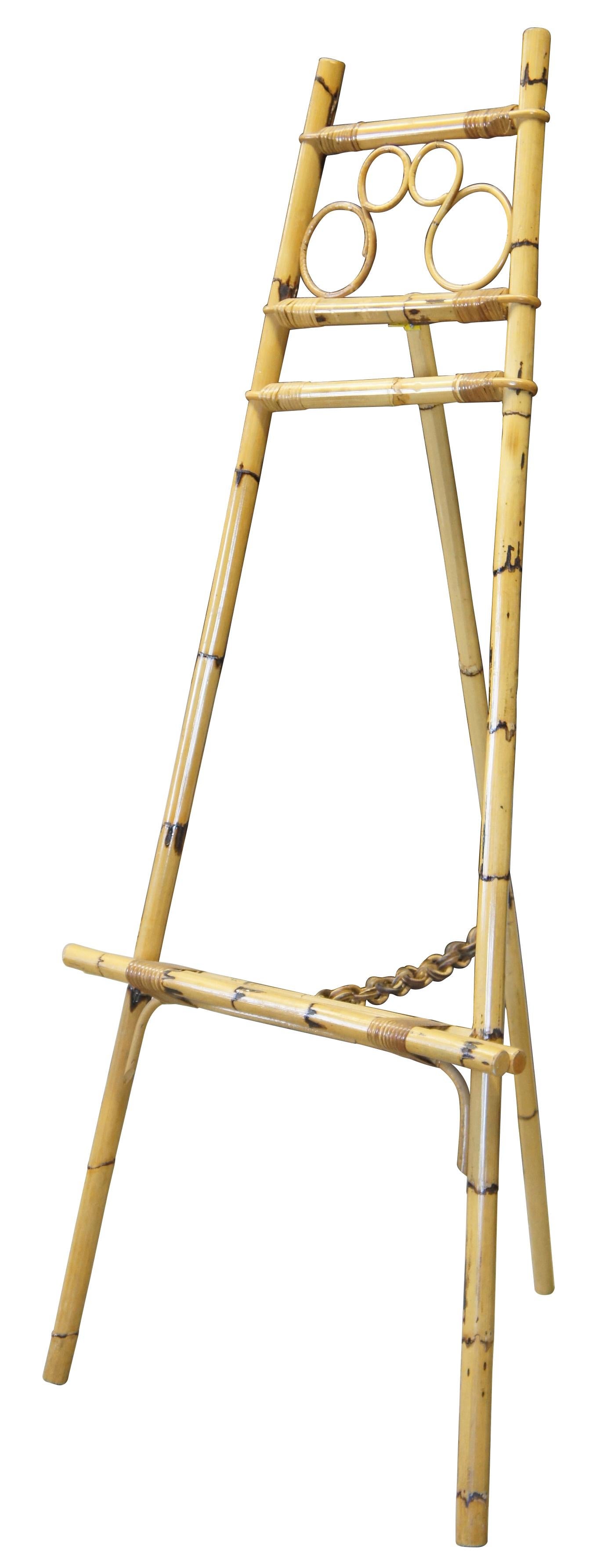 bamboo easel stand