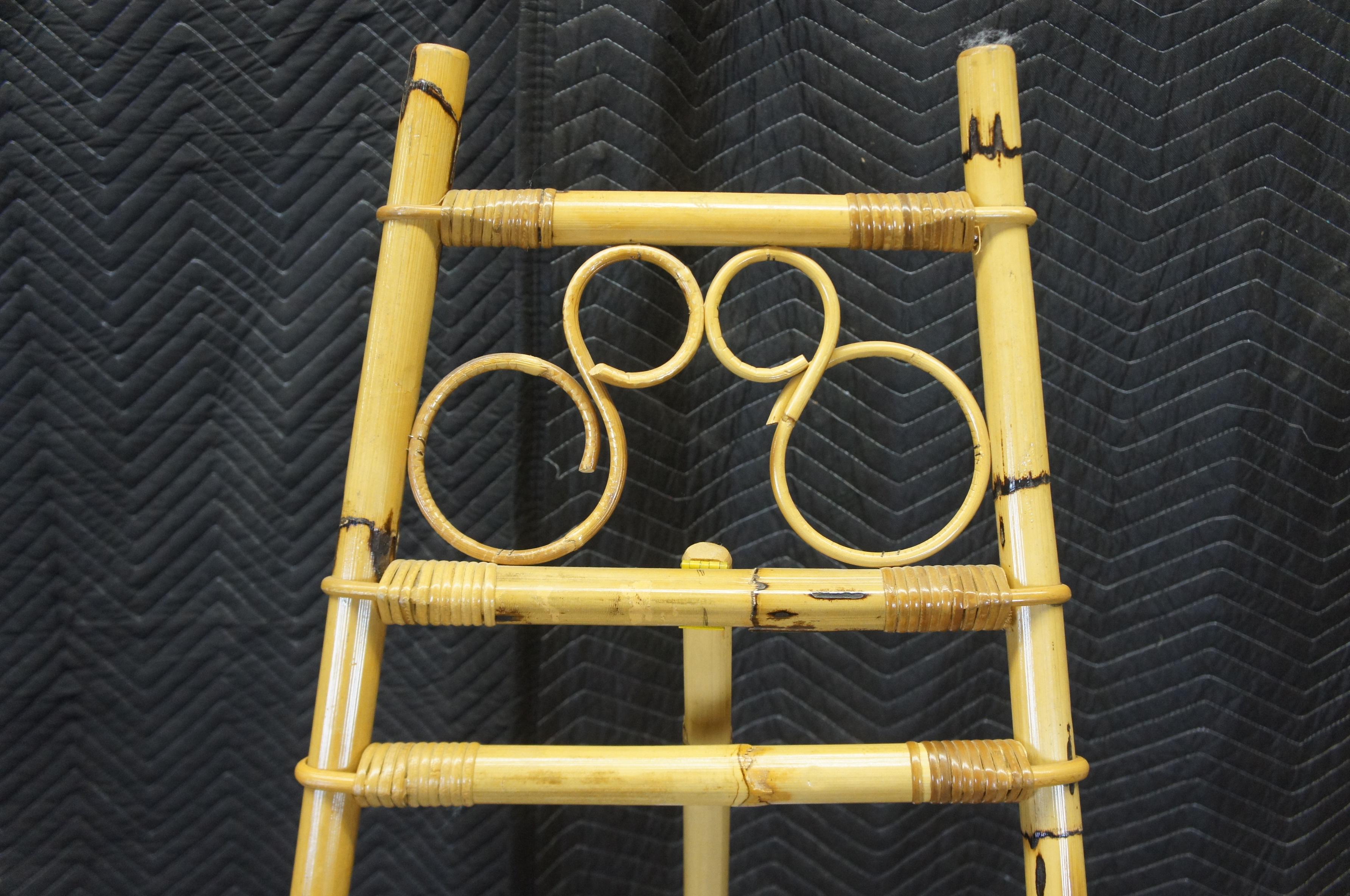 gold bamboo easel