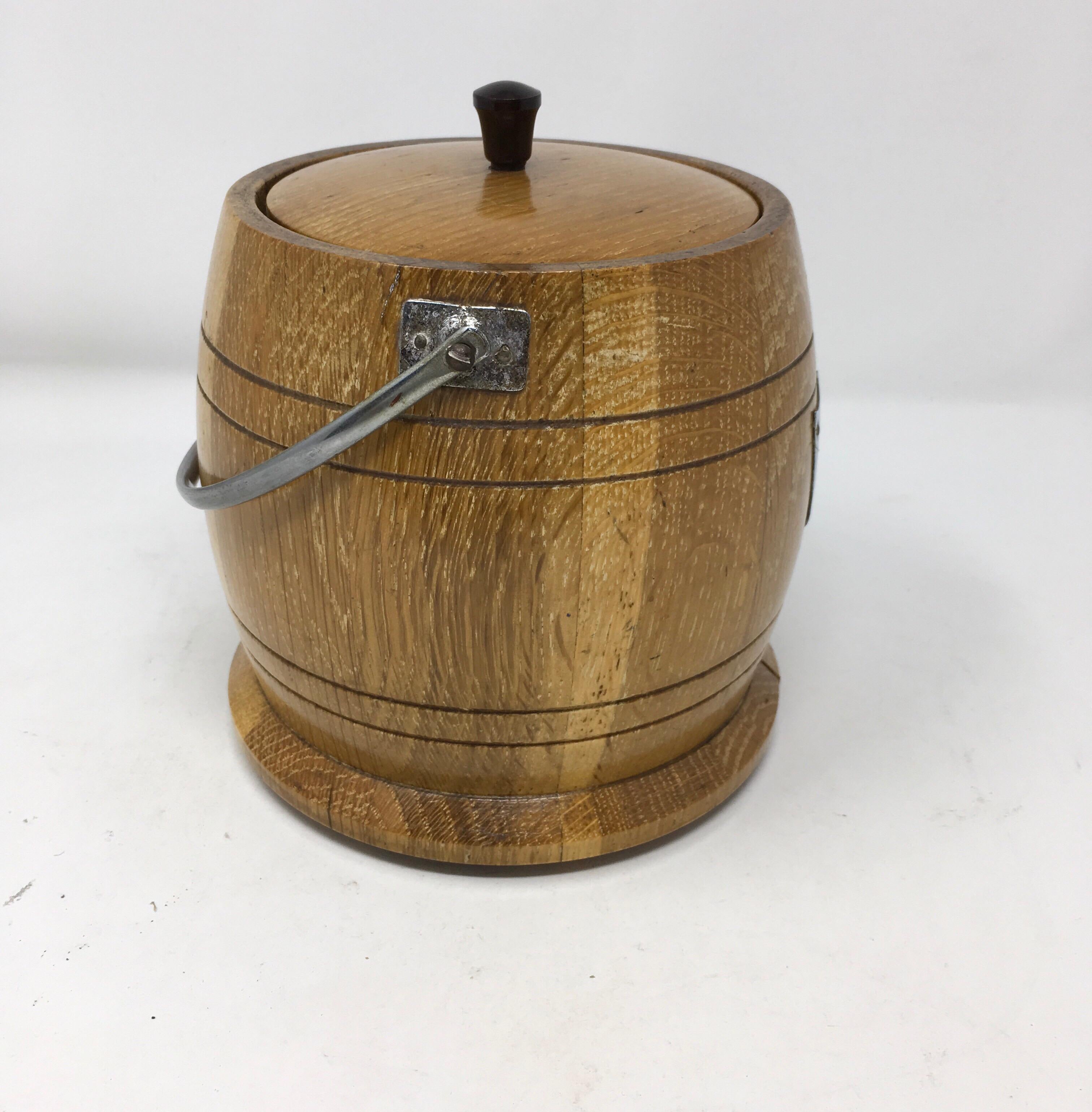 Vintage English Biscuit Barrel 1