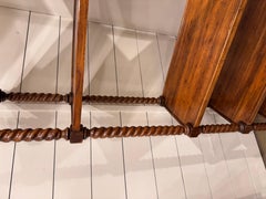 Vintage English Bobbin Twist Book Shelve