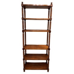 Vintage English Bobbin Twist Book Shelve