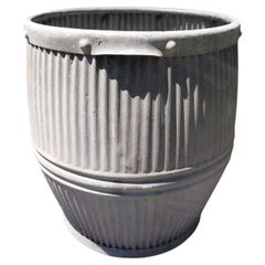 Vintage English Bowling Galvanized Dolly Tub