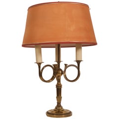 Vintage English Brass Table Lamp