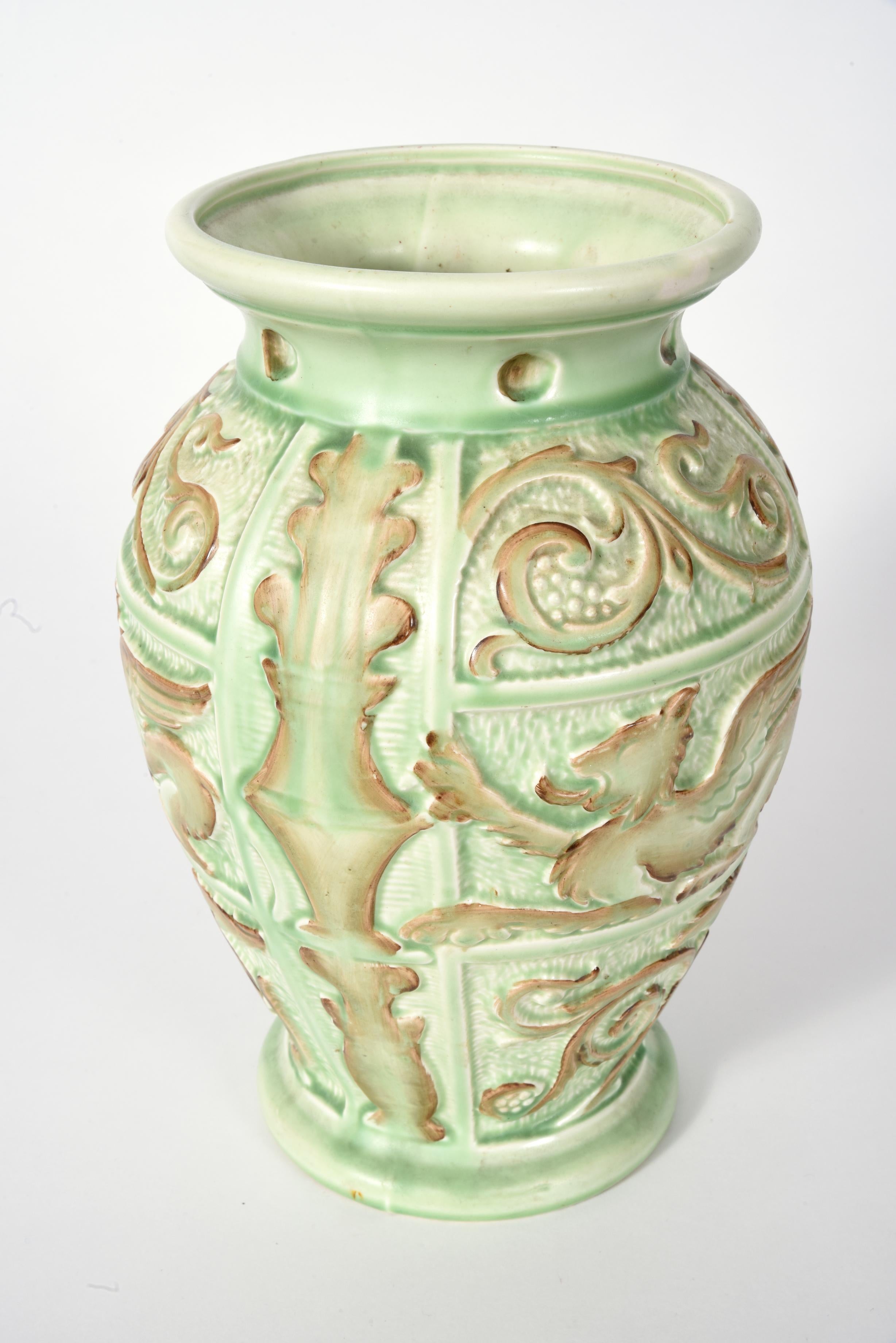 Vintage English Burleigh Decorative Vase/Piece  2