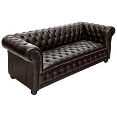 Vintage English Chesterfield Sofa