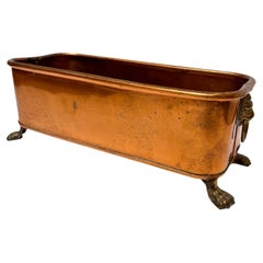 Vintage English Copper Planter