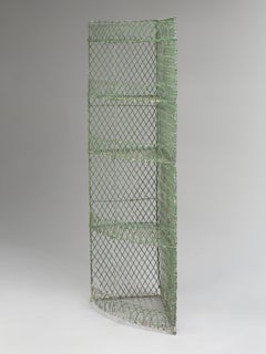 Vintage English Corner Vegetable Drying Rack or Maybe a Great Plant Stand
