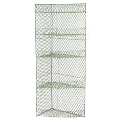 Scaffale vintage inglese per essiccare le verdure, o magari un fantastico supporto per piante