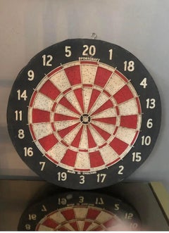 Vintage English Dart Board