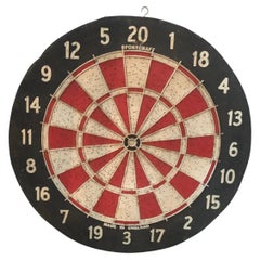 Jeu de fléchettes anglais vintage