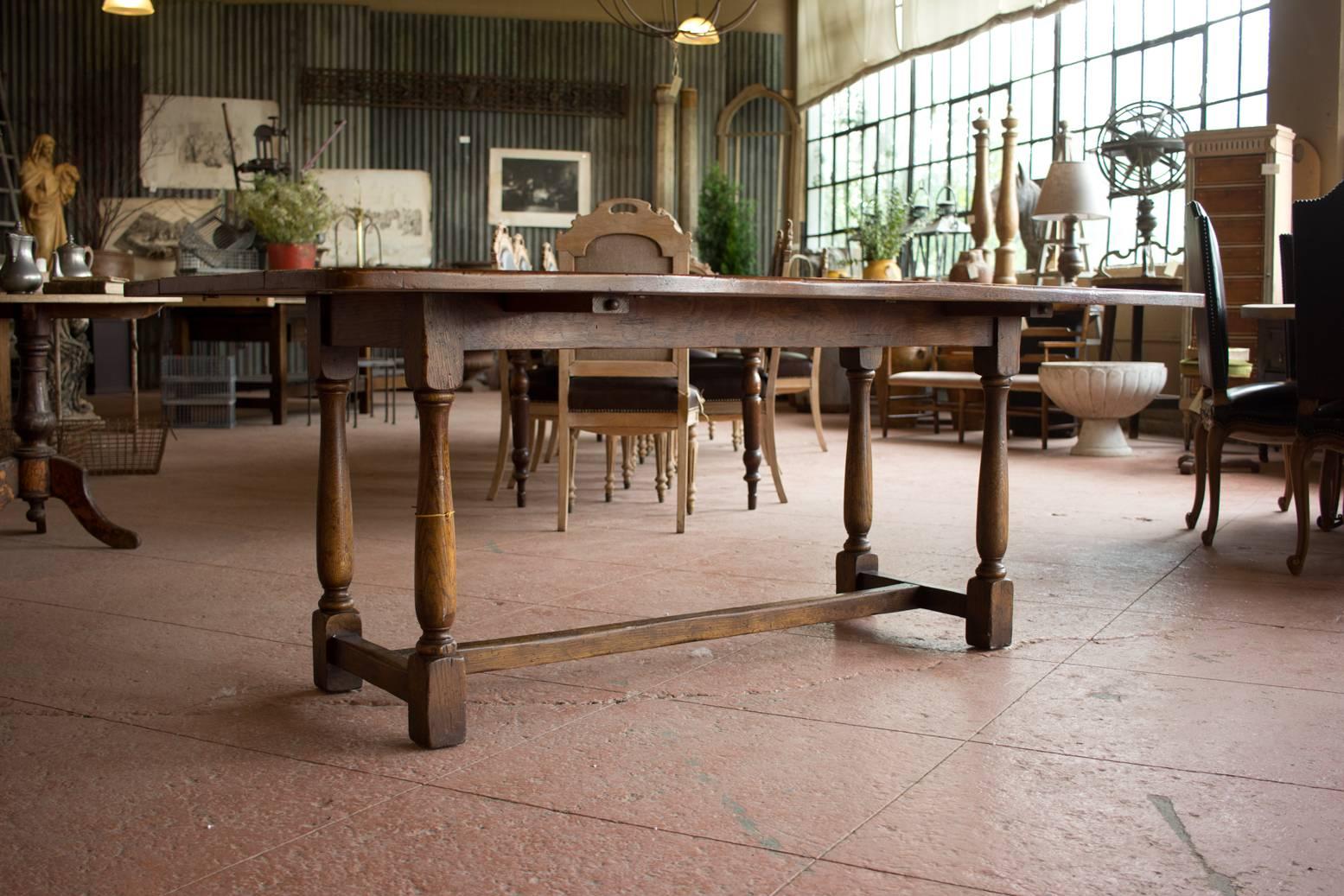 British Vintage English Drop-Leaf Table