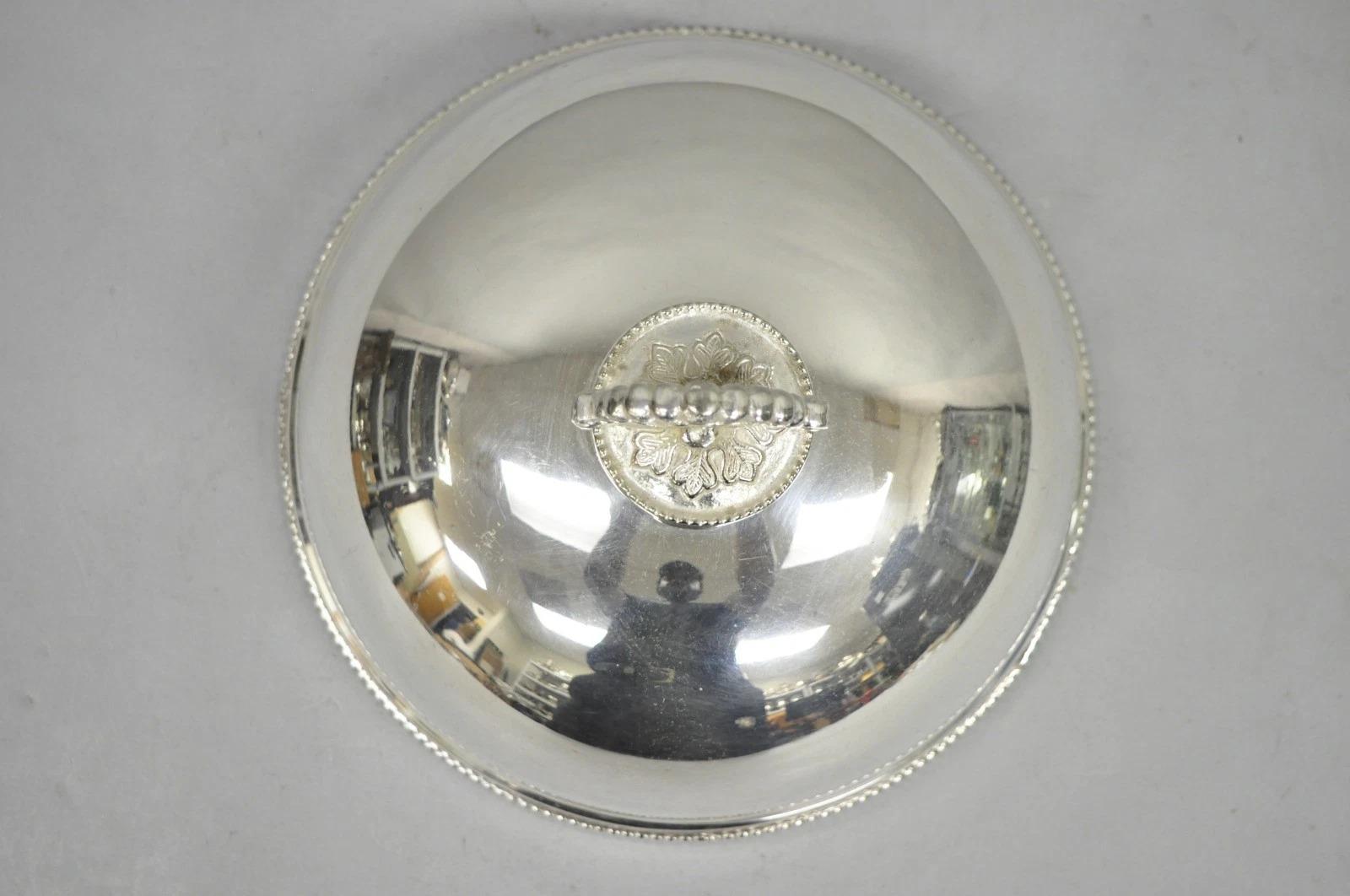 Vintage Englisch edwardianischen Stil versilbert 10 