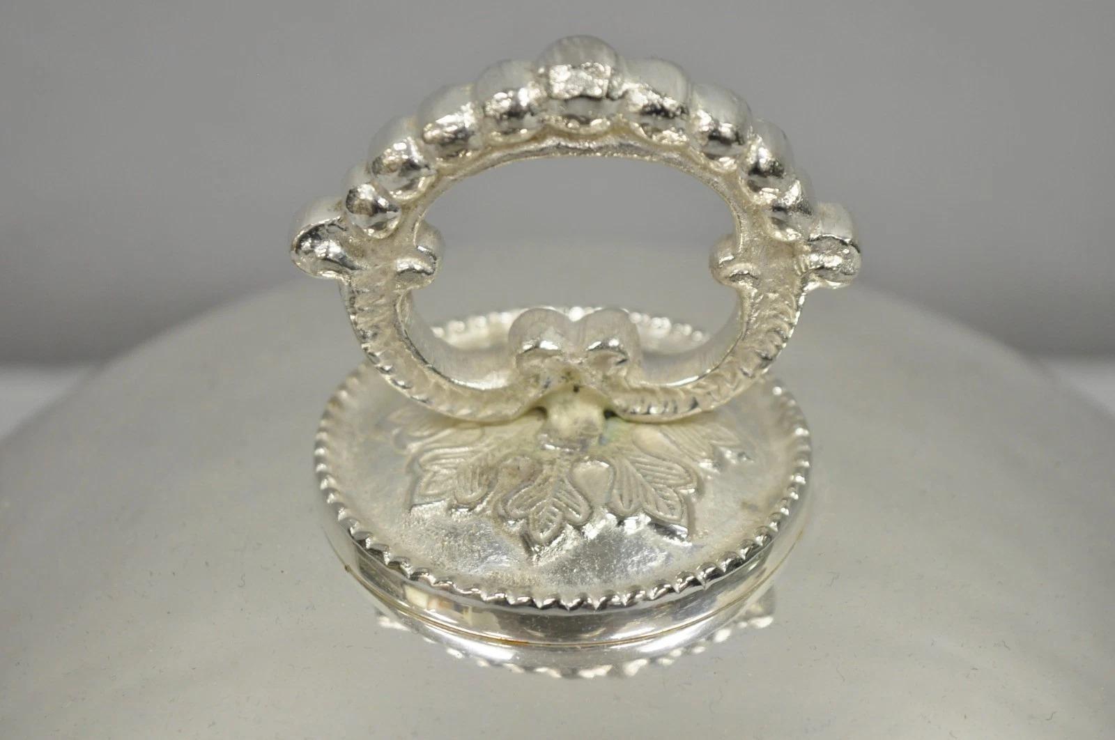 Vintage Englisch edwardianischen Stil versilbert 10 