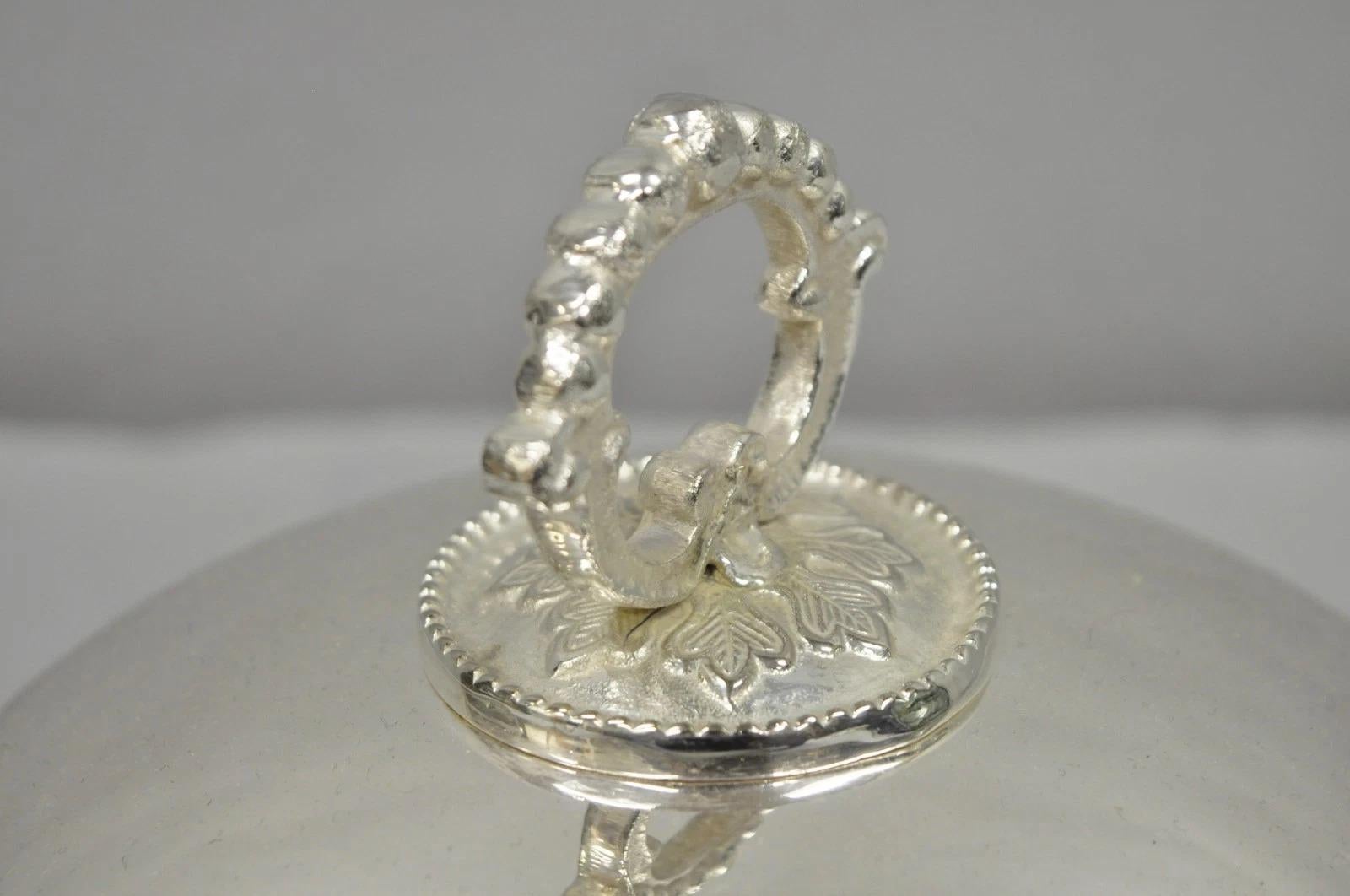 Vintage Englisch edwardianischen Stil versilbert 10 