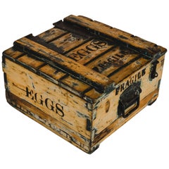 Vintage English Egg Transport Crate