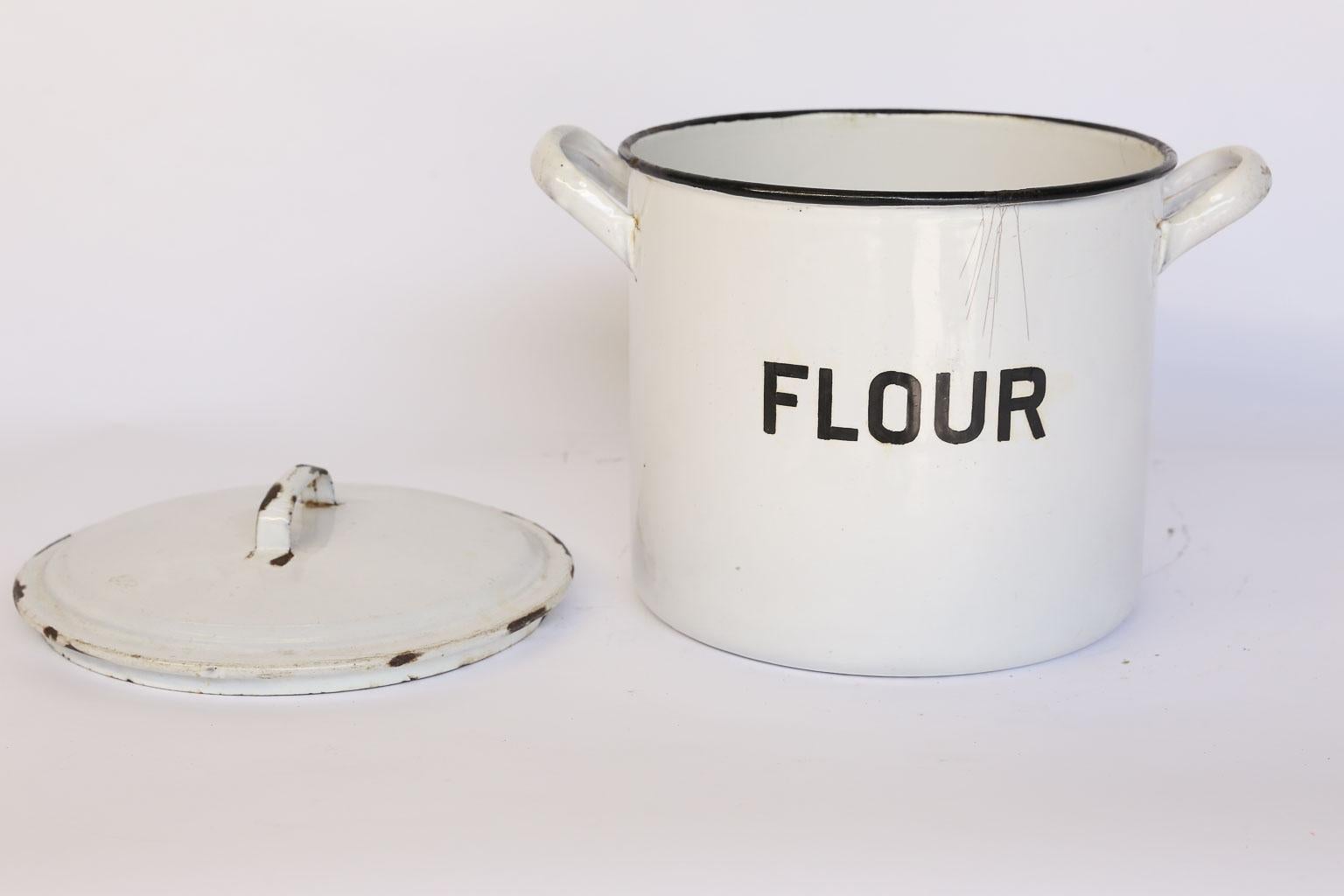 vintage flour bin