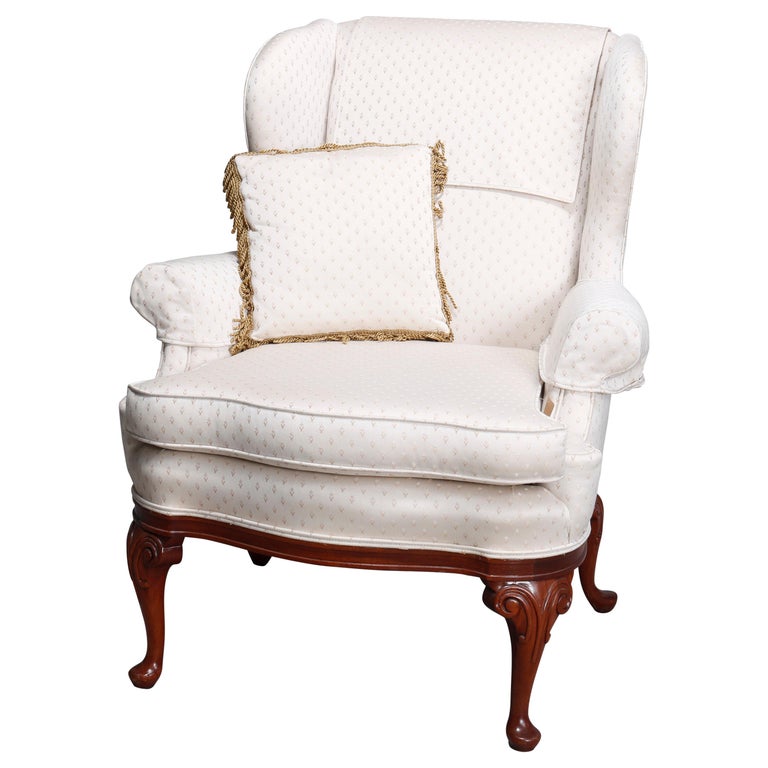 English Style Upholstered Chair 8 For On 1stdibs English Style Upholstered Chair 8 For, Queen Anne Chairs Done Deal