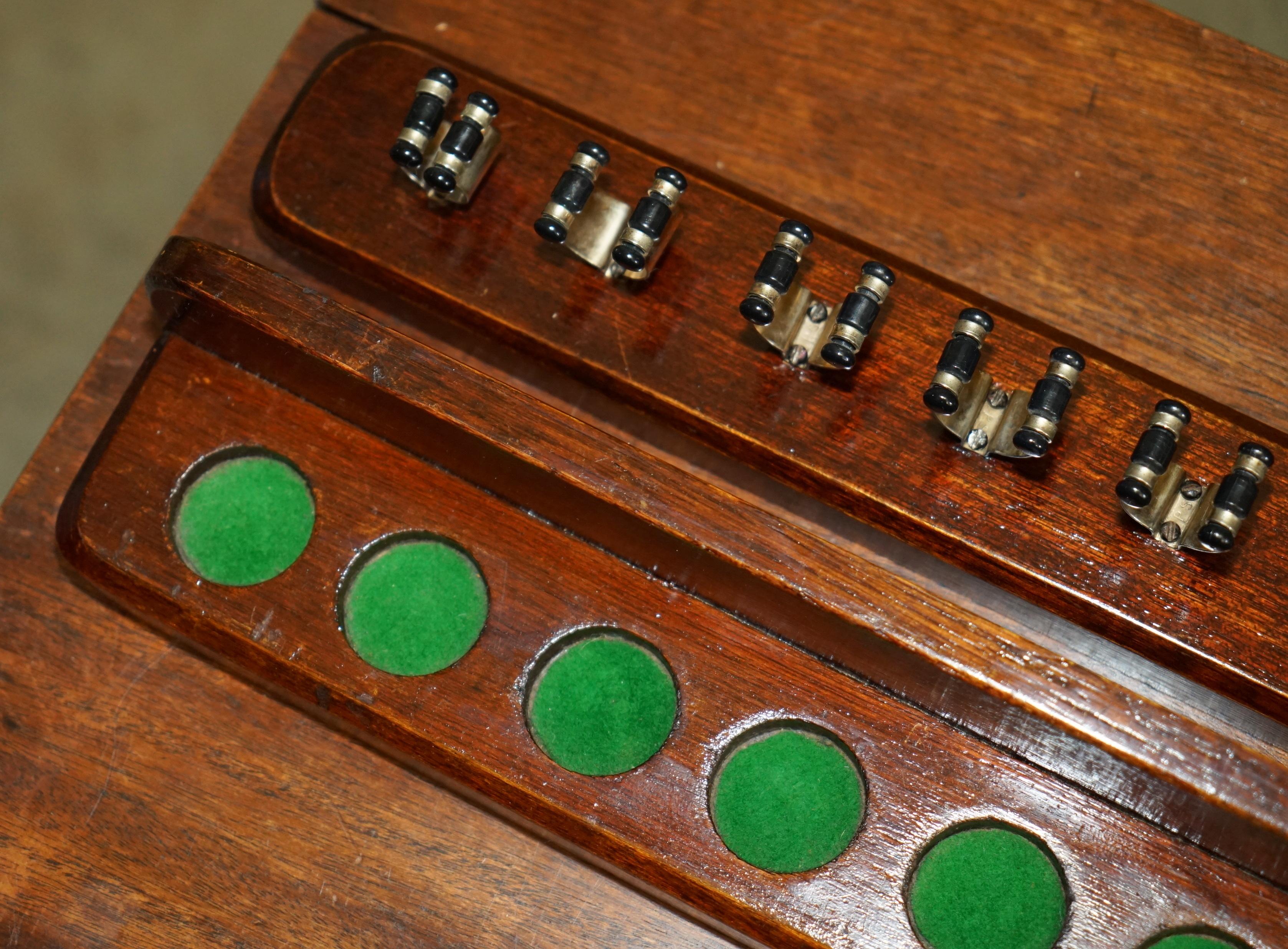 Royal House Antiques

Royal House Antiques is delighted to offer for sale this lovely Vintage Mahogany snooker or pool cue wall mounted holder 

Please note the delivery fee listed is just a guide, it covers within the M25 only for the UK and local