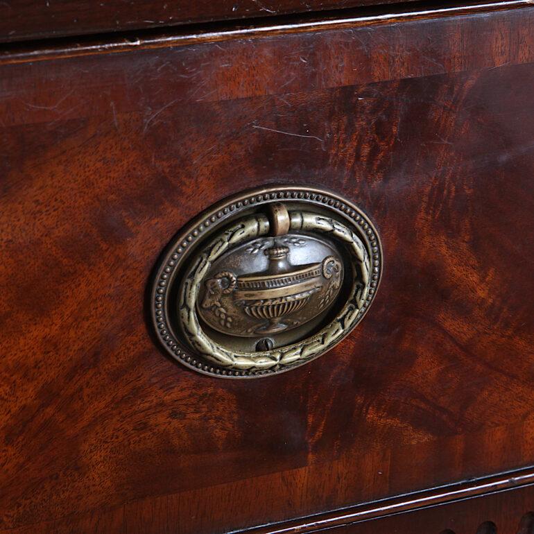 Vintage English-Made Sheraton Style Mahogany Sideboard 5