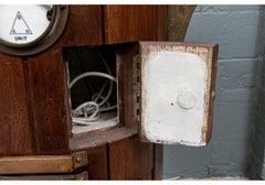 English Type GSR Nautical Binnacle in Copper/ Brass and Mahogany Housining