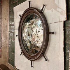 Vintage English Nautical Mirror