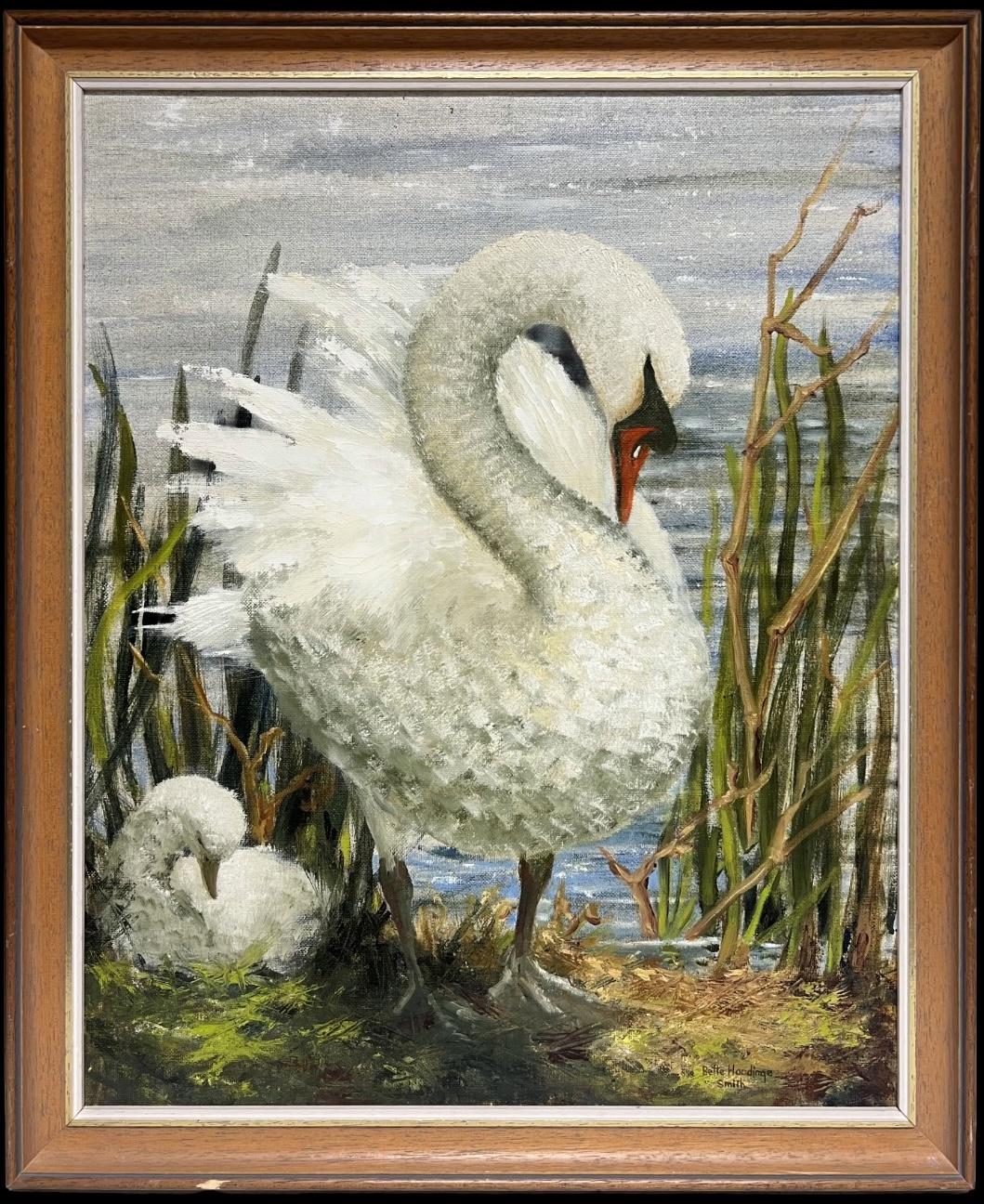 "A Quiet Corner"
by Beete Hardinge-Smith (British, 20th century)
signed oil on board, framed
framed; 22.5 x 18.5 inches
board: 20 x 16 inches
Provenance: private collection, Surrey, England
Condition: very good condition 

For more any more