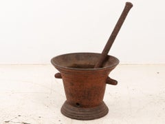 Vintage English Pestle and Mortar Oversized, English 1890s