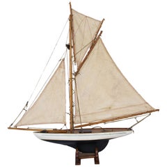 Vintage English Pond Yacht