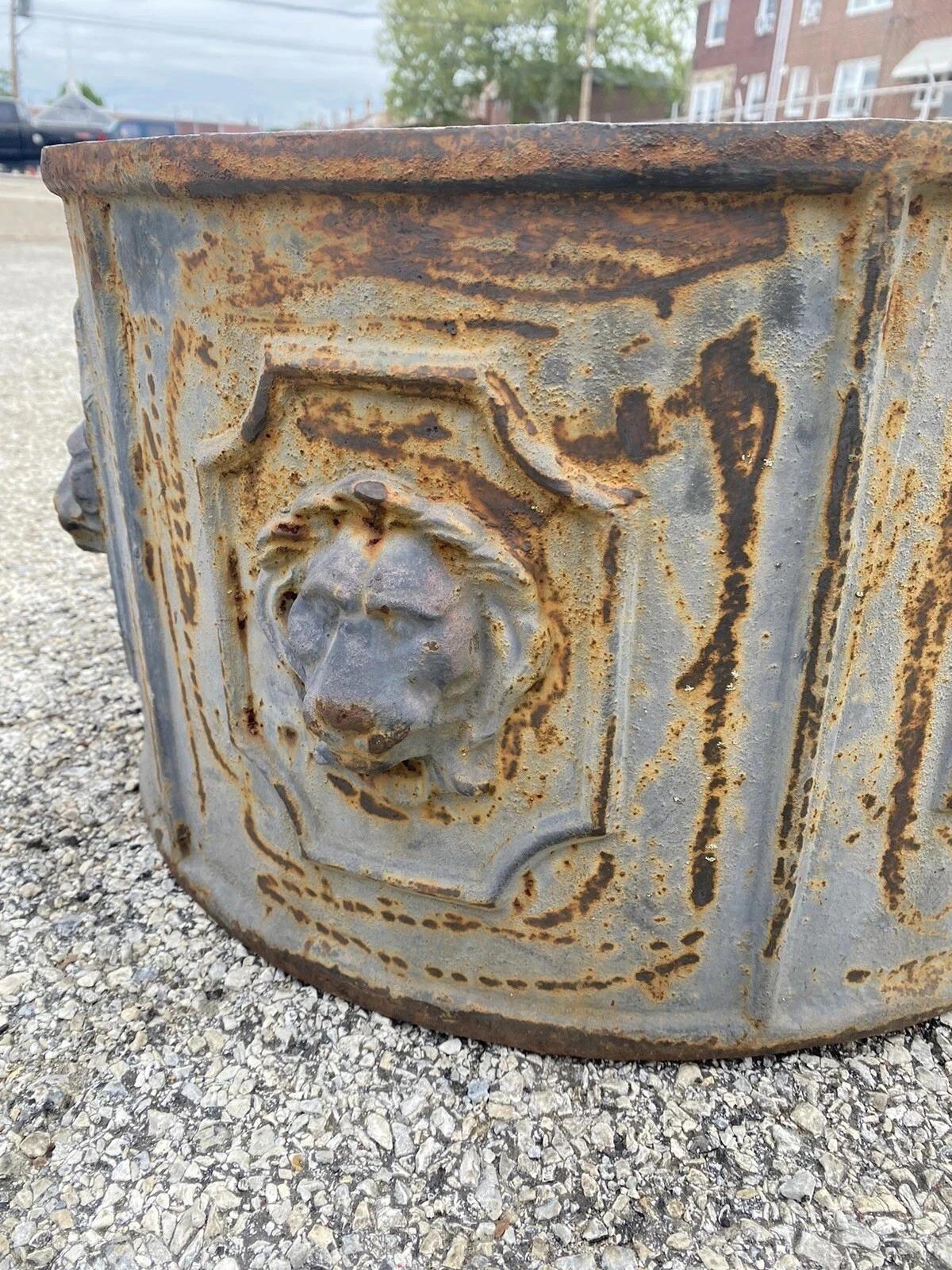 Vintage English Regency Cast Iron 20