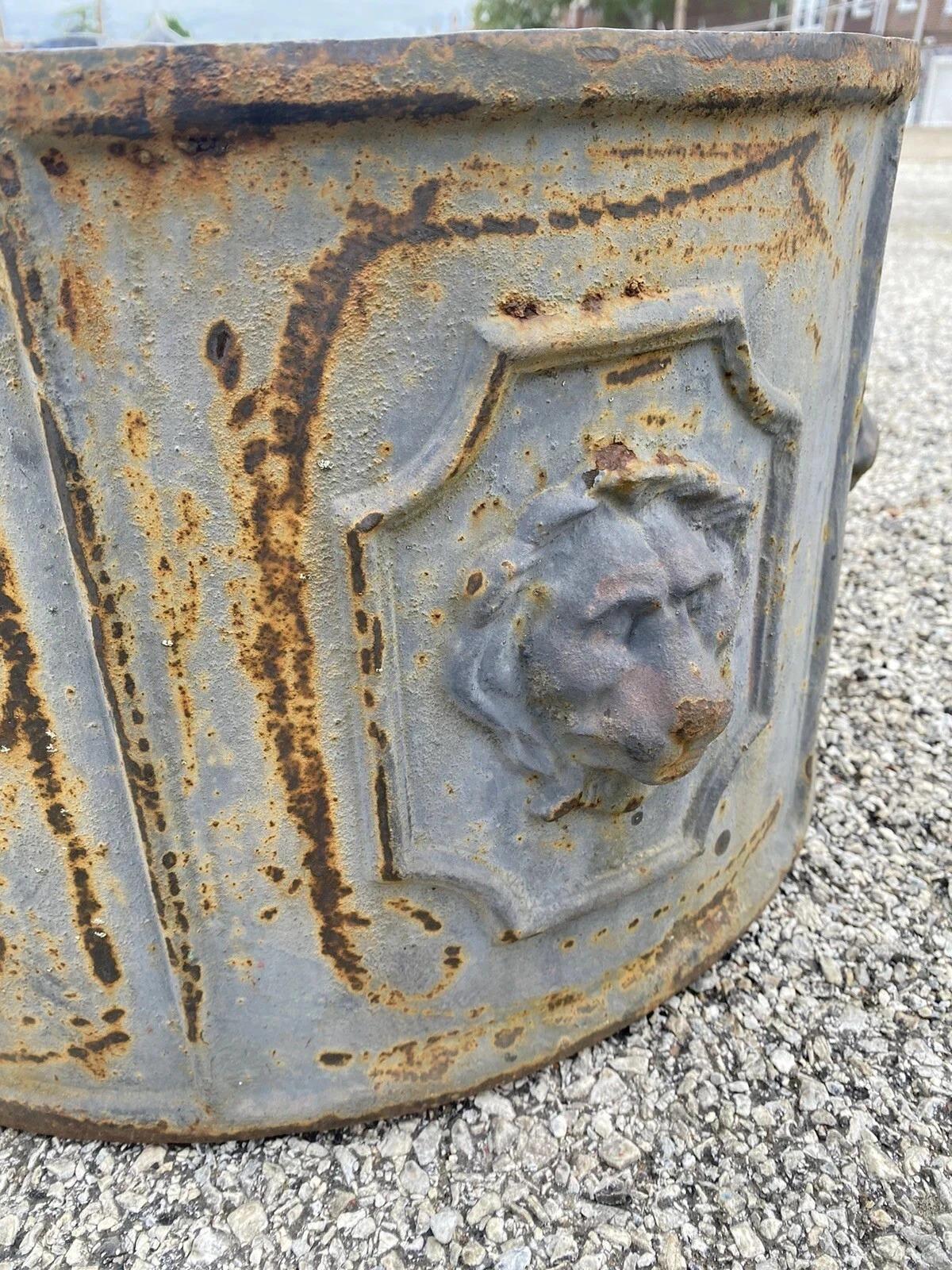 Vintage English Regency Cast Iron 20