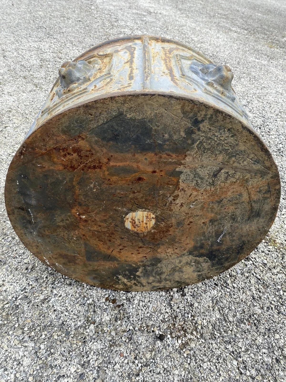 Vintage English Regency Cast Iron 20