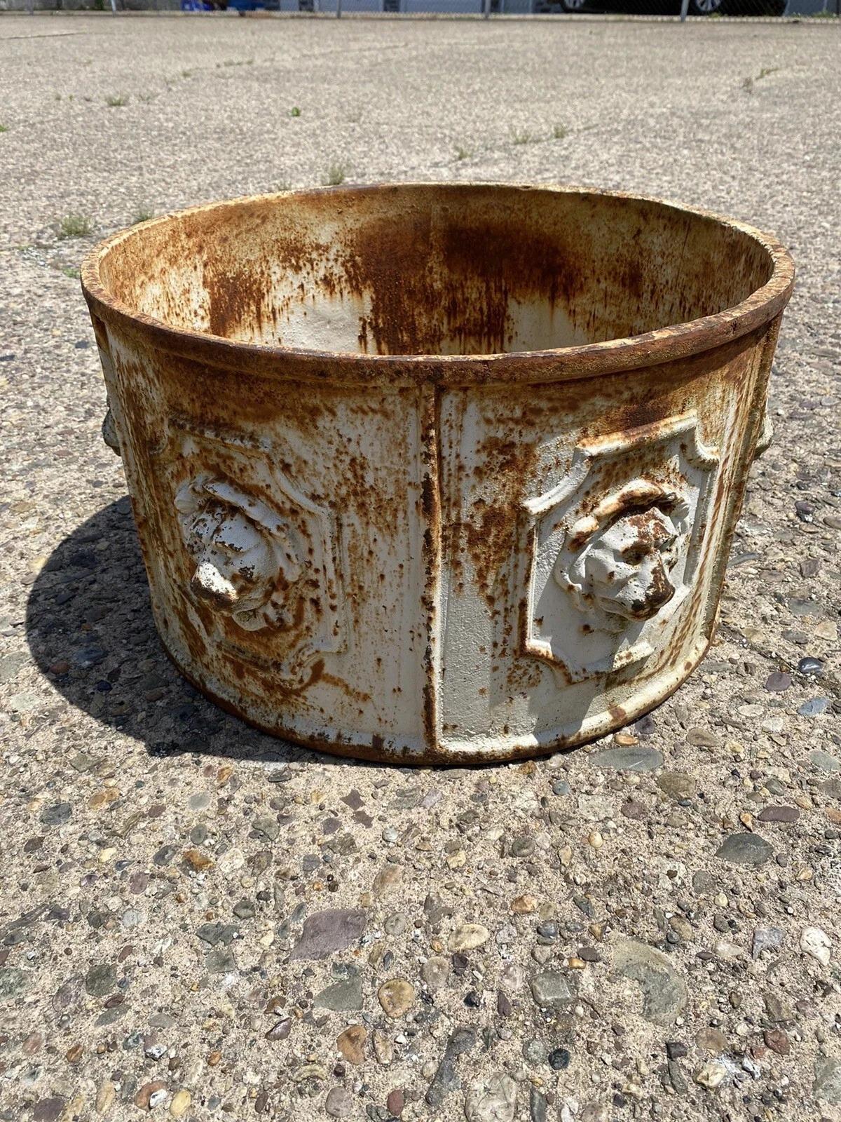 Vintage English Regency Cast Iron 20
