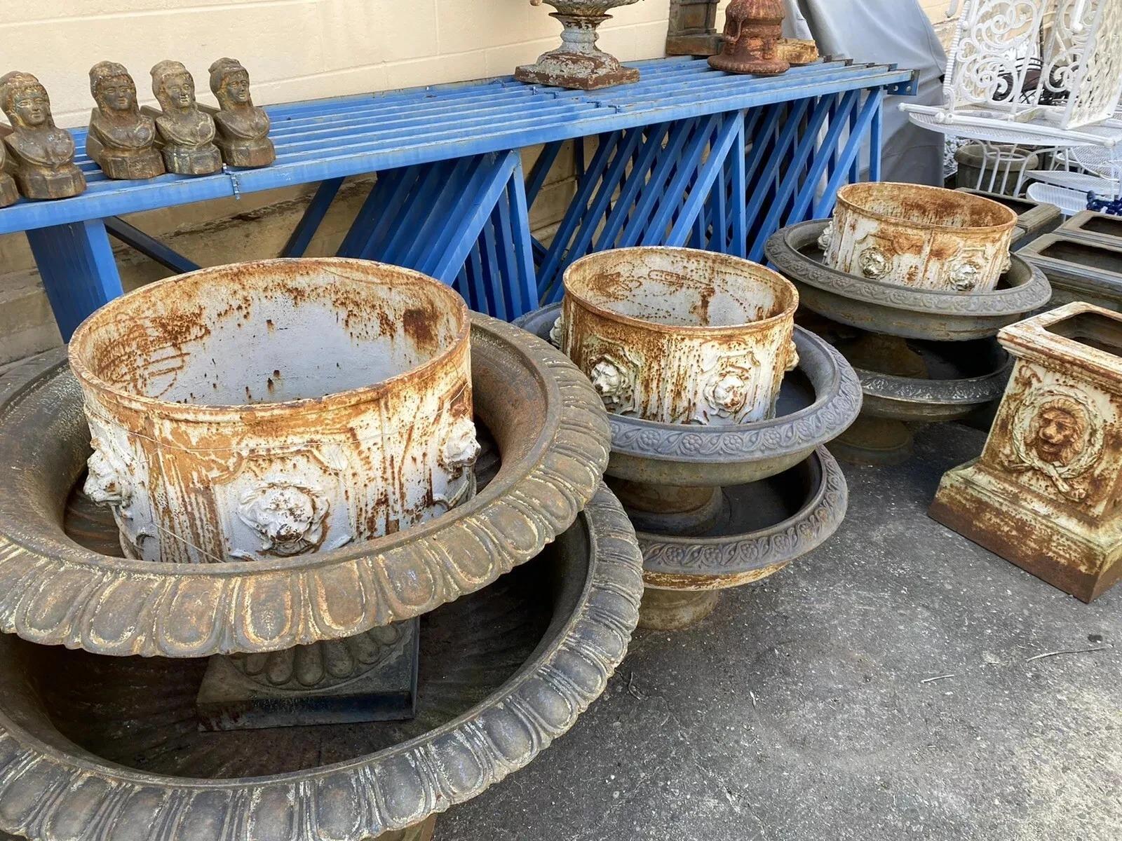 Vintage English Regency Cast Iron 20