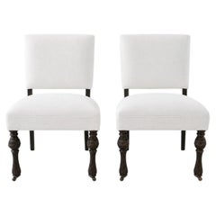 Chaises d'époque anglaises de style Régence / Paire