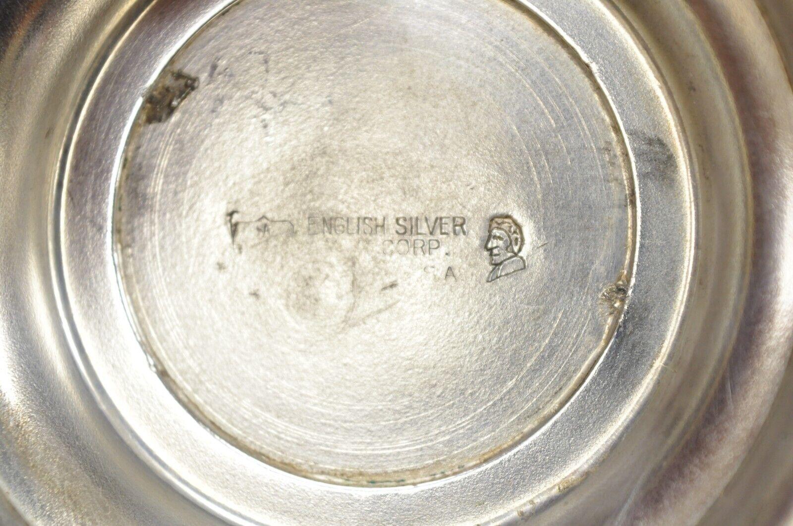 Vintage English Silver MFG Silver Plated Modern Cocktail Shaker Pitcher 5
