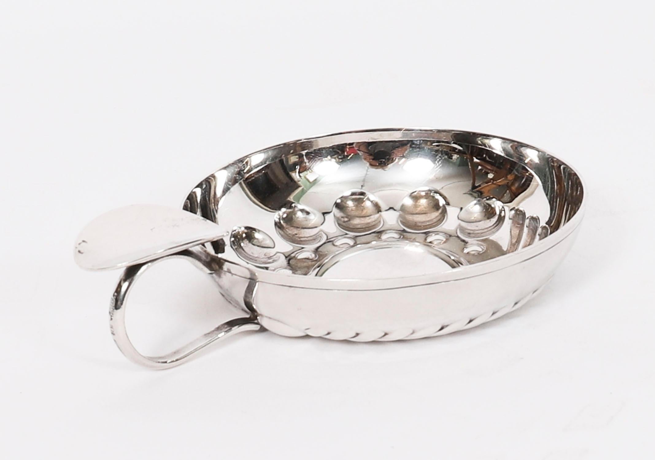 Vintage English Silver Plate Taste Vin Circa 1950 Mid Century For Sale 1