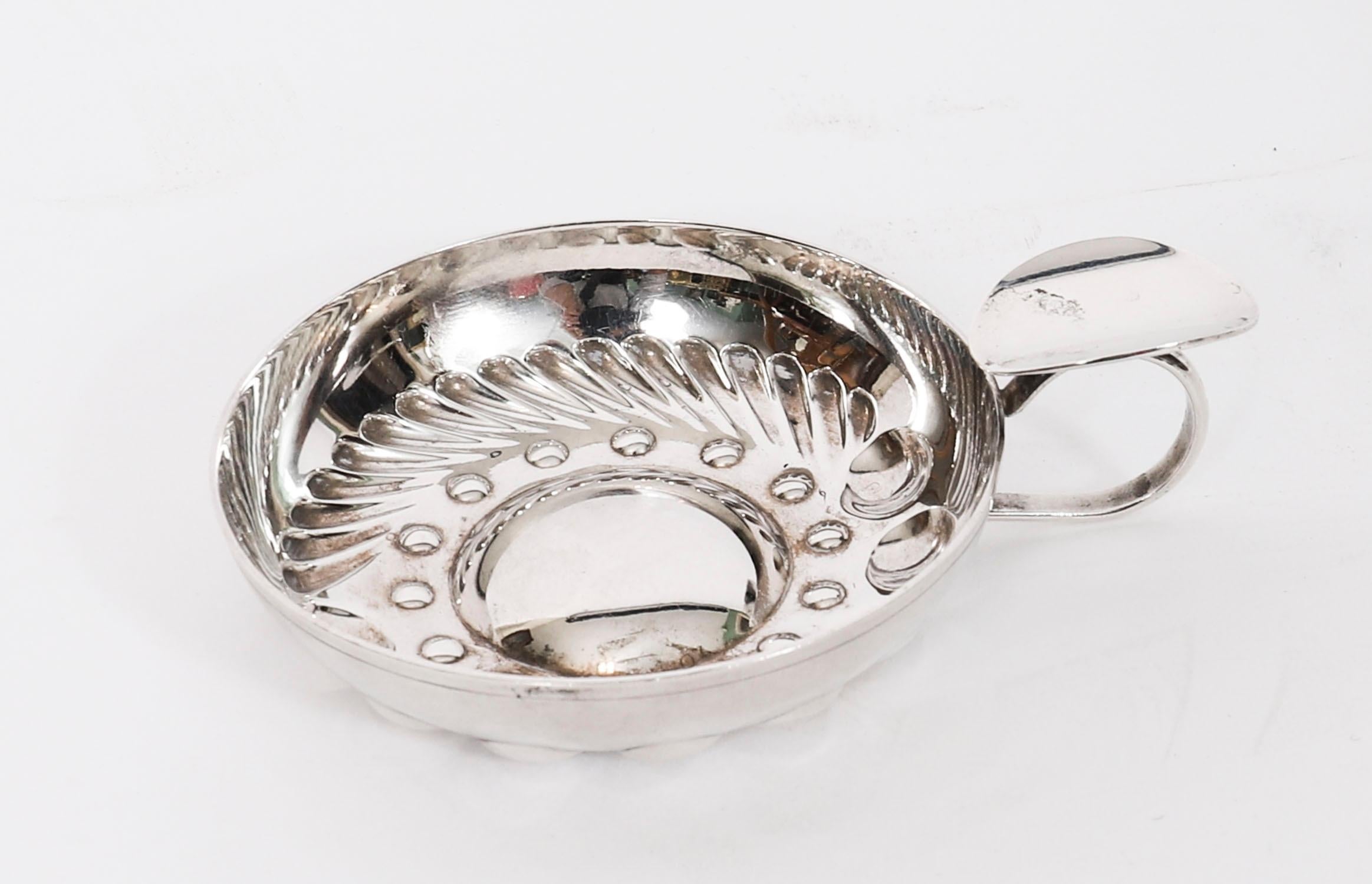 Vintage English Silver Plate Taste Vin Circa 1950 Mid Century For Sale 5