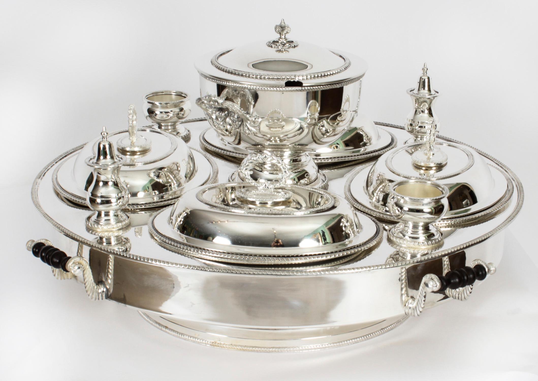 This is a superb English made silver plated 
