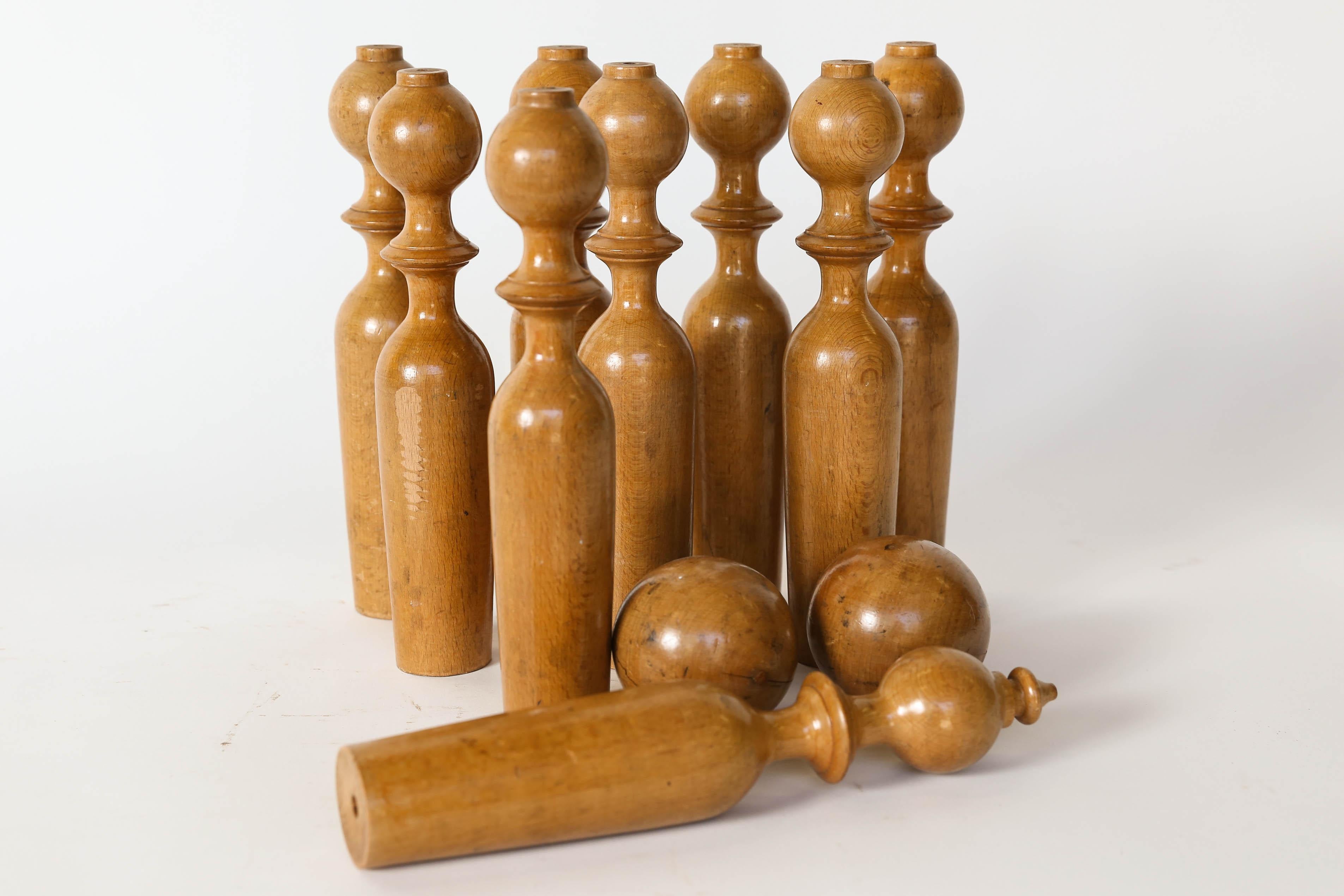 20th Century Vintage English Skittles Set